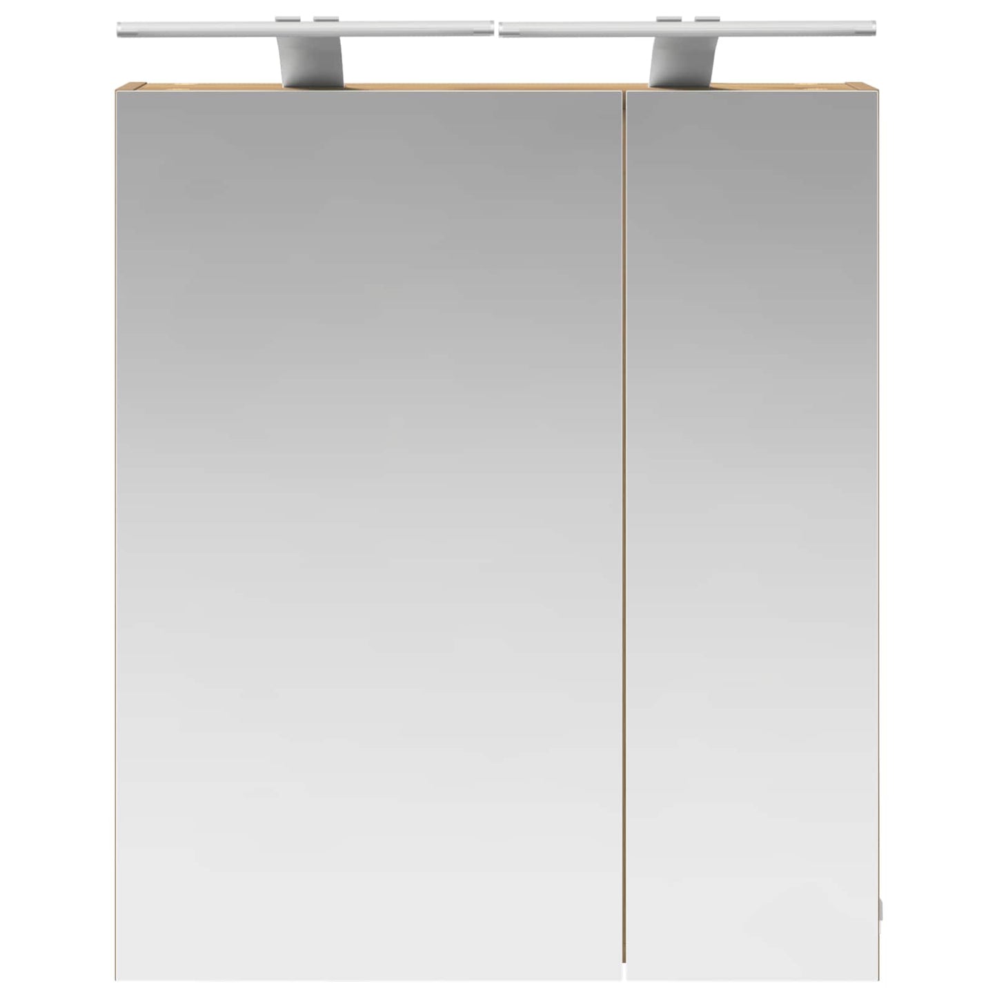 vidaXL Bathroom Mirror Cabinet Artisian Oak 60 x 14.5 x 70 cm