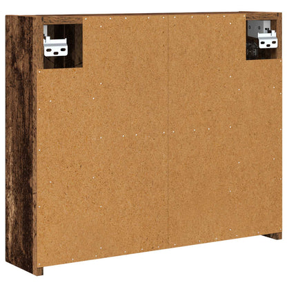 vidaXL Bathroom Mirror Cabinet Old Wood 60 x 14.5 x 50 cm