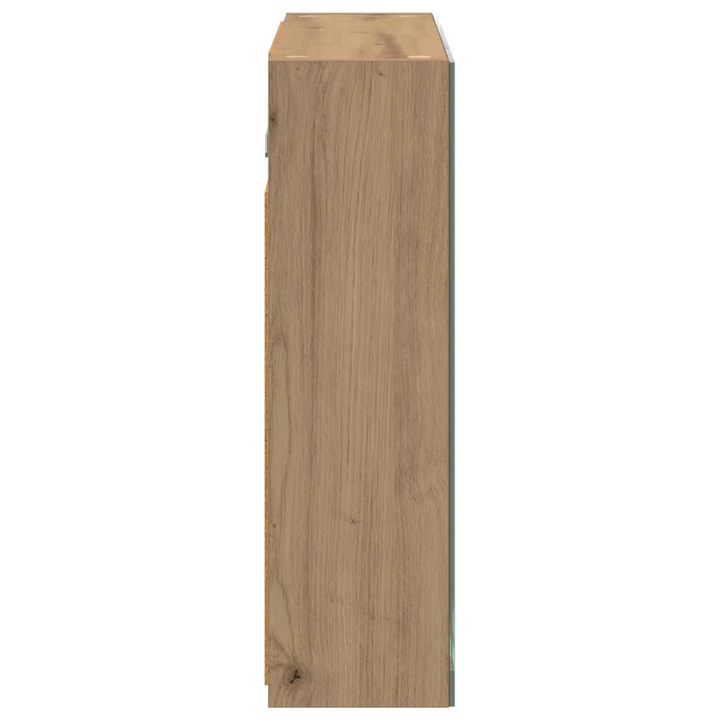 vidaXL Bathroom Mirror Cabinet Artisian Oak 60 x 14.5 x 50 cm