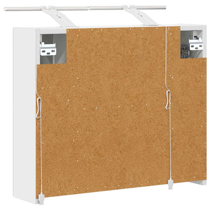 vidaXL Bathroom Mirror Cabinet White 60 x 14.5 x 50 cm Engineered wood