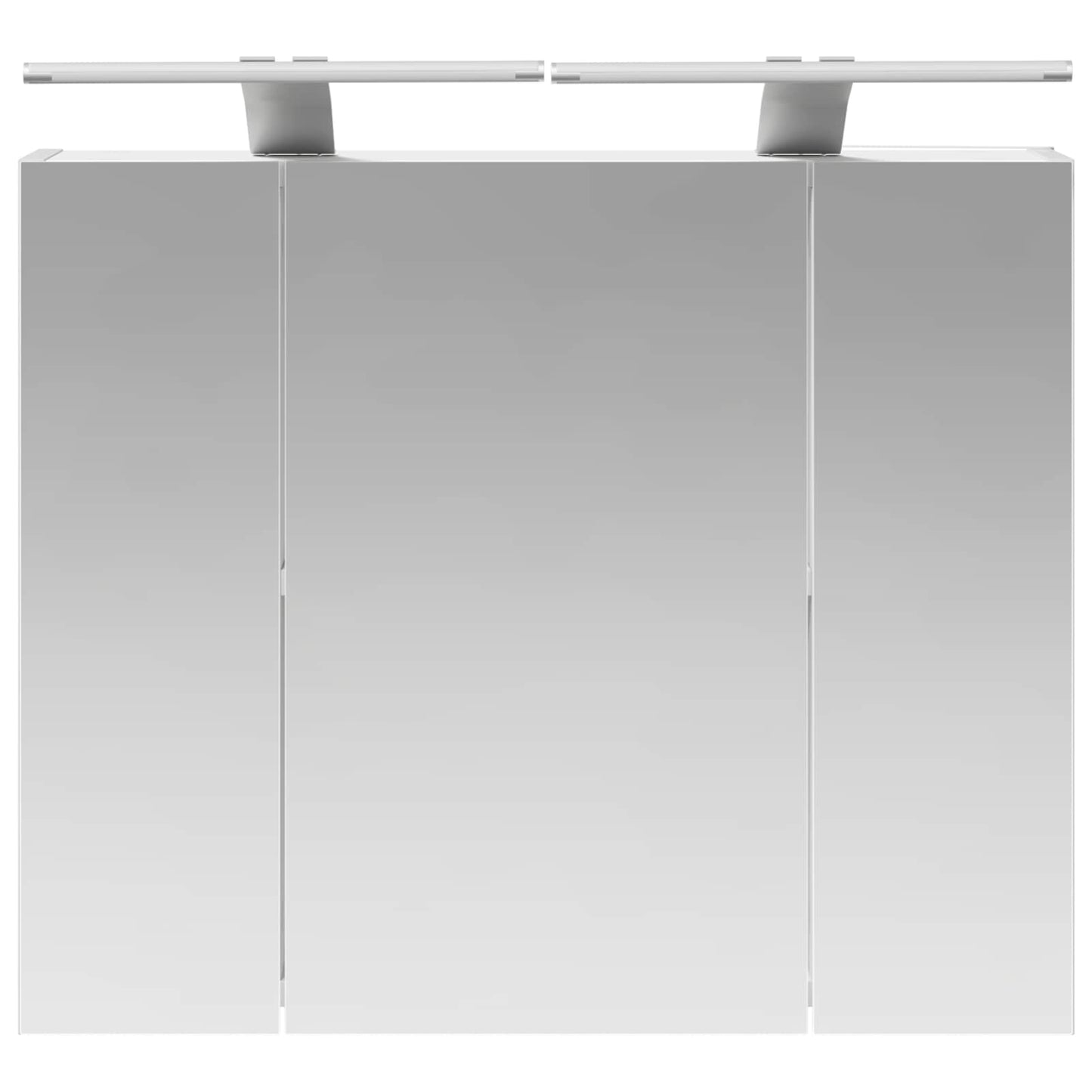 vidaXL Bathroom Mirror Cabinet White 60 x 14.5 x 50 cm Engineered wood