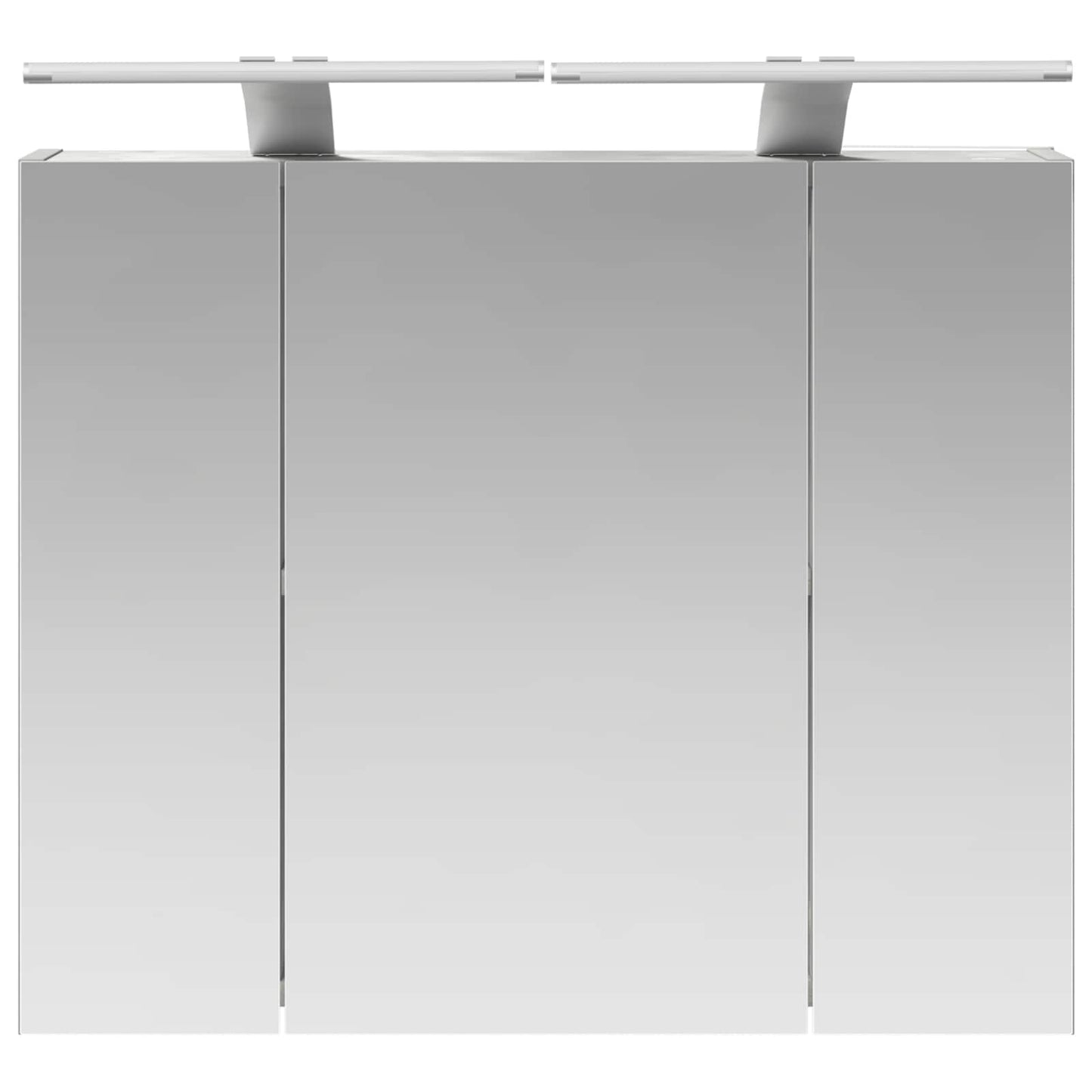 vidaXL Bathroom Mirror Cabinet Concrete Grey 60 x 14.5 x 50 cm