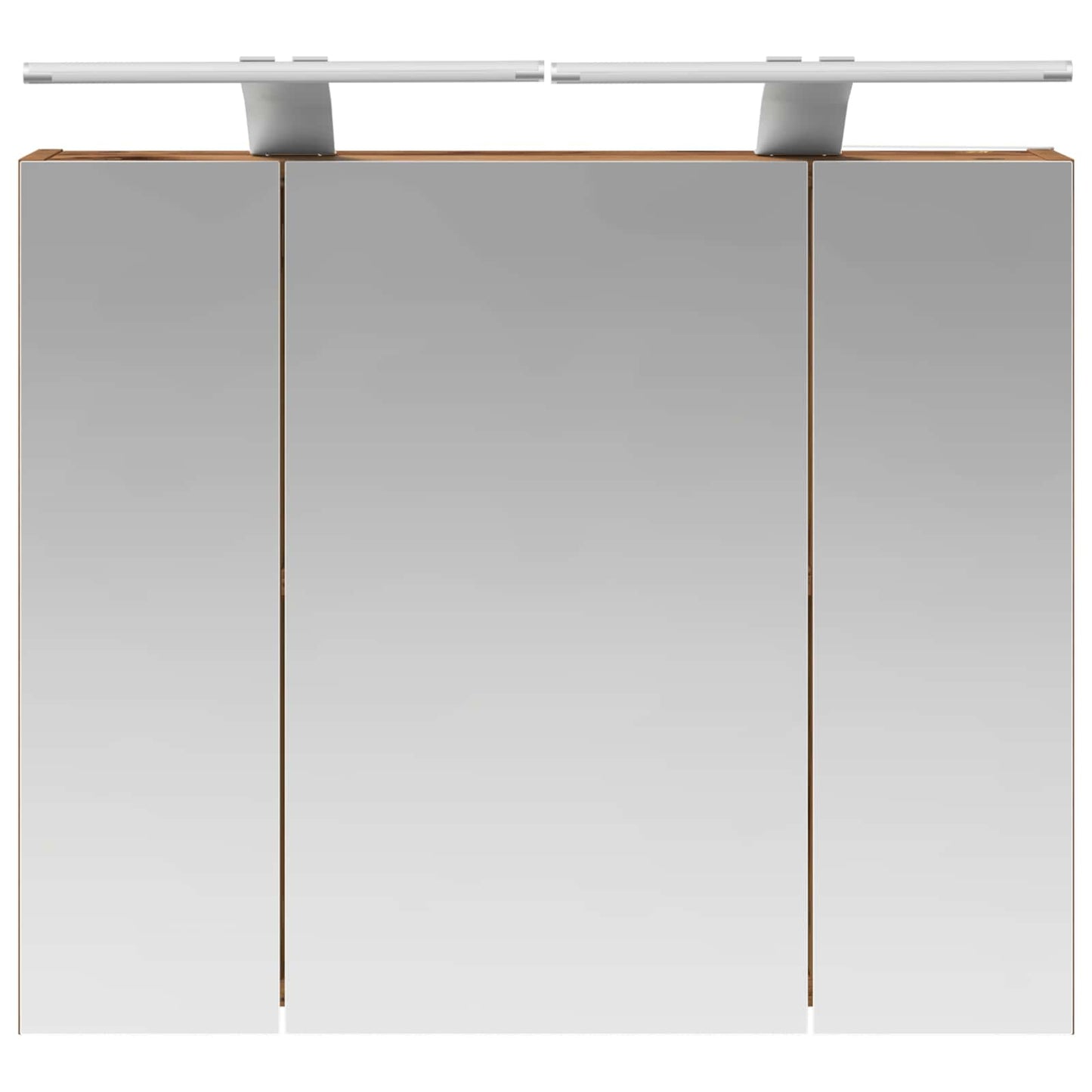 vidaXL Bathroom Mirror Cabinet Old Wood 60 x 14.5 x 50 cm