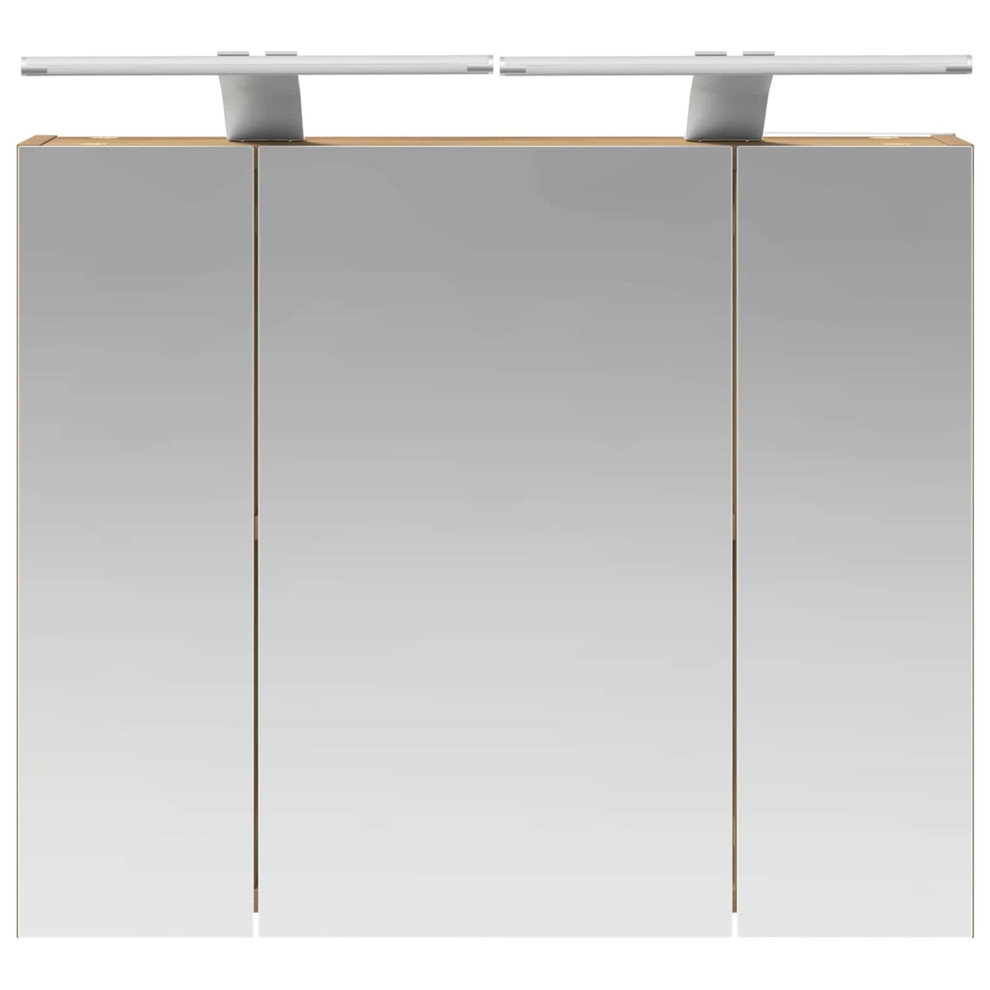 vidaXL Bathroom Mirror Cabinet Artisian Oak 60 x 14.5 x 50 cm