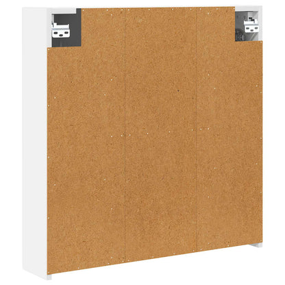 vidaXL Bathroom Mirror Cabinet White 70 x 14.5 x 70 cm Engineered wood