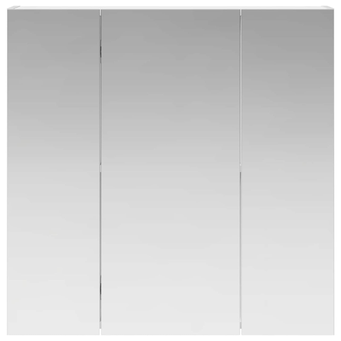 vidaXL Bathroom Mirror Cabinet White 70 x 14.5 x 70 cm Engineered wood