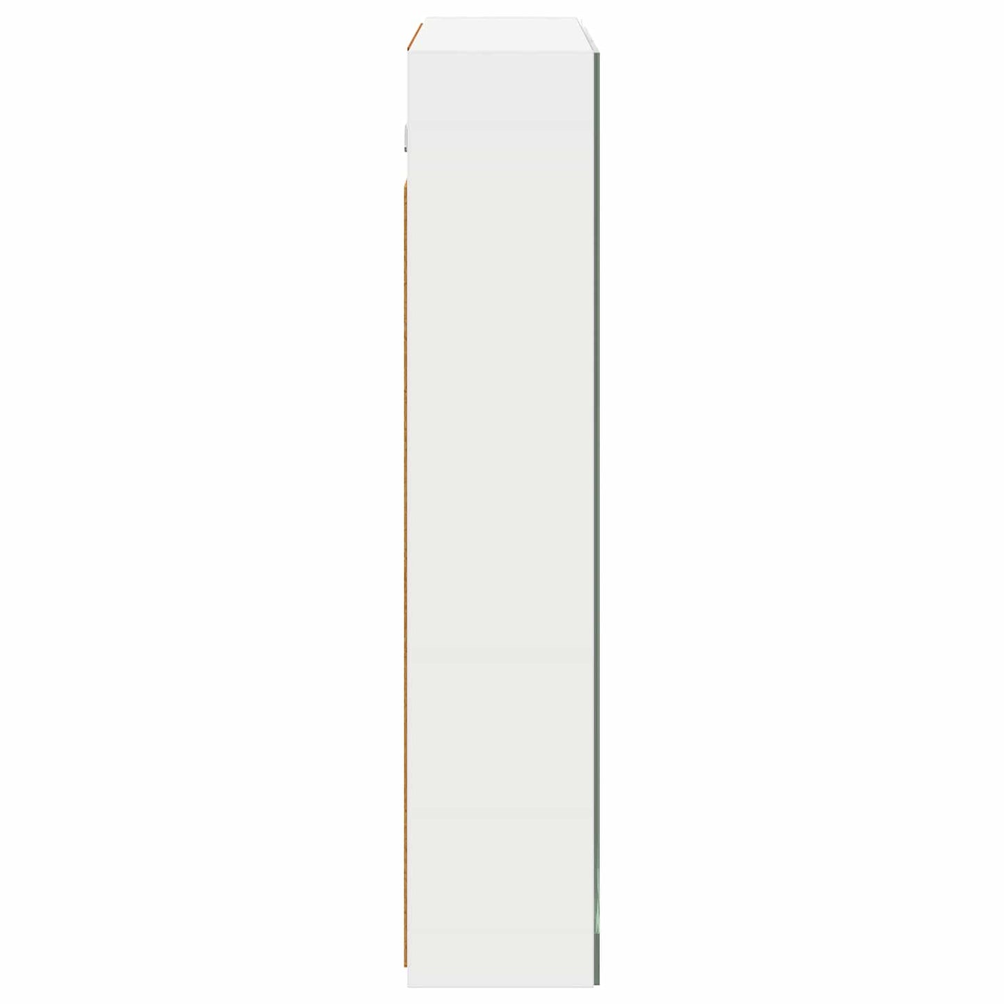 vidaXL Bathroom Mirror Cabinet White 70 x 14.5 x 70 cm Engineered wood