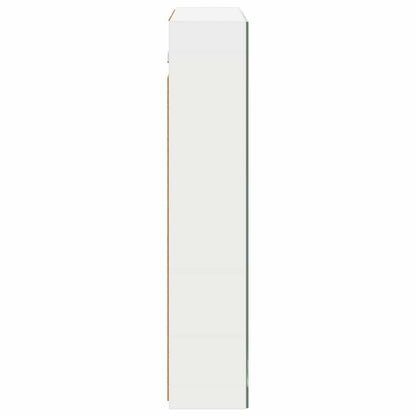 vidaXL Bathroom Mirror Cabinet White 70 x 14.5 x 70 cm Engineered wood