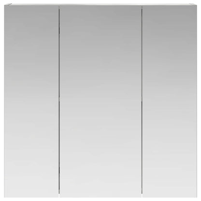 vidaXL Bathroom Mirror Cabinet Concrete Grey 70 x 14.5 x 70 cm