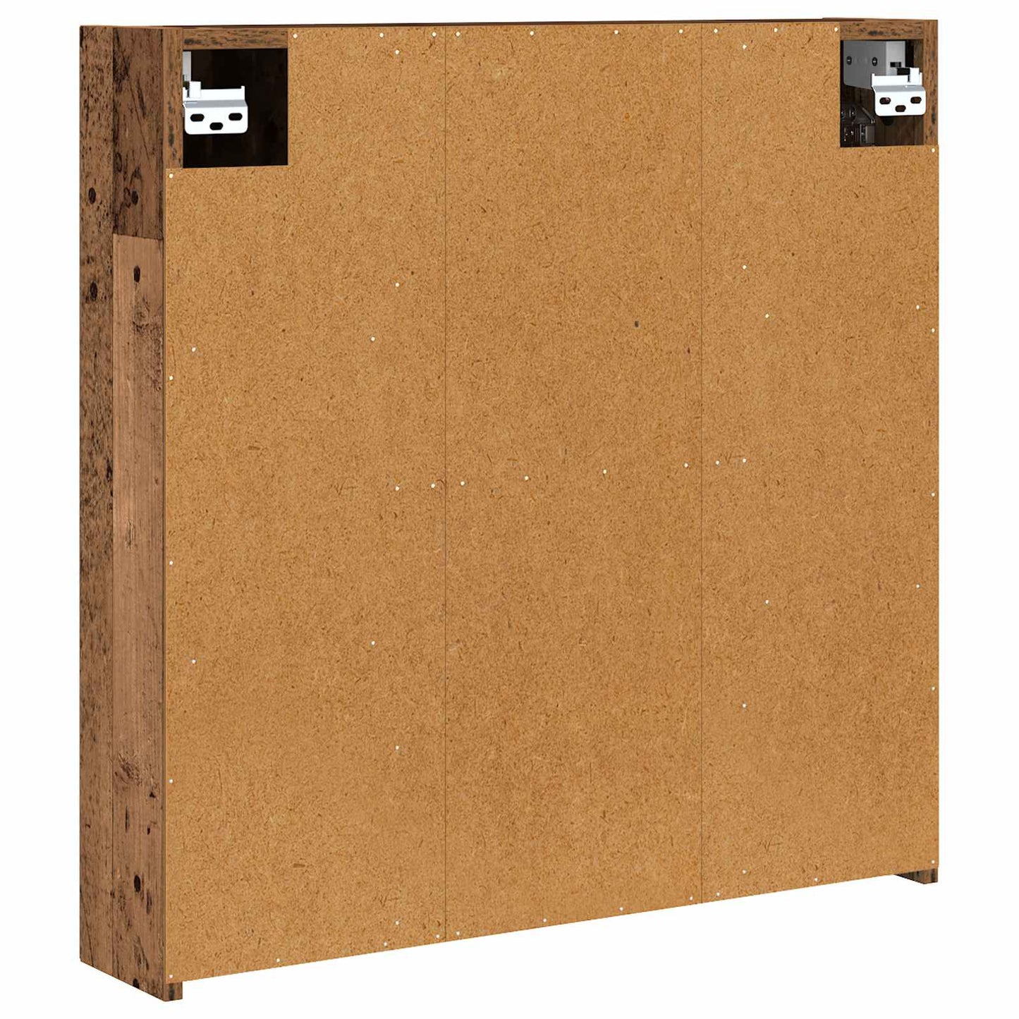 vidaXL Bathroom Mirror Cabinet Old Wood 70 x 14.5 x 70 cm