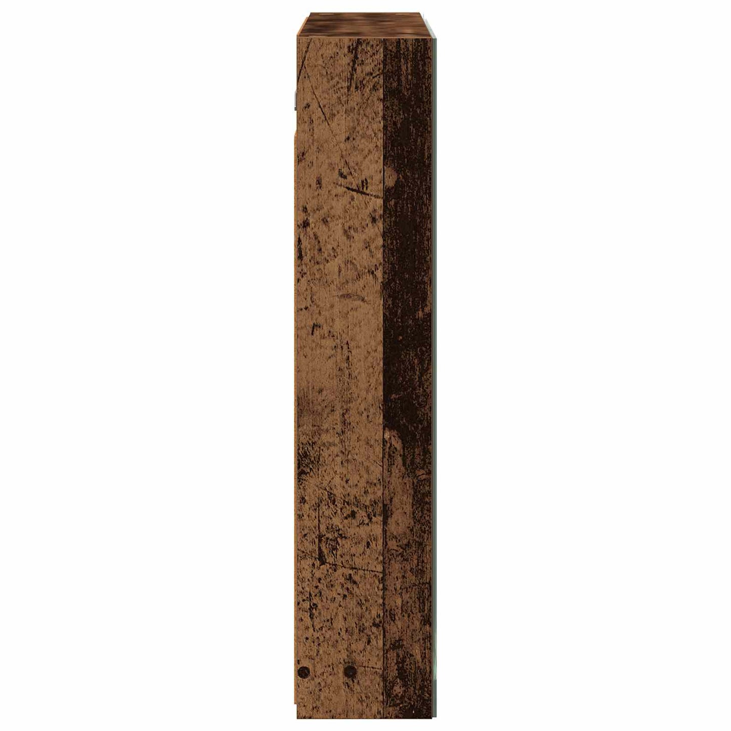vidaXL Bathroom Mirror Cabinet Old Wood 70 x 14.5 x 70 cm