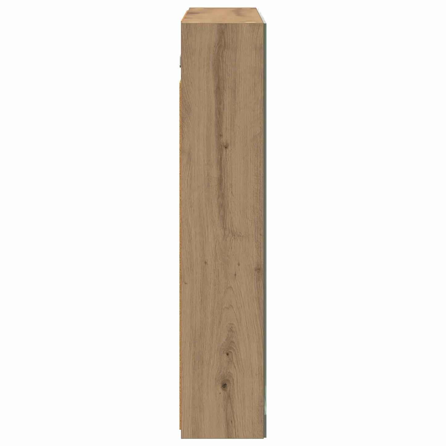 vidaXL Bathroom Mirror Cabinet Artisian Oak 70 x 14.5 x 70 cm