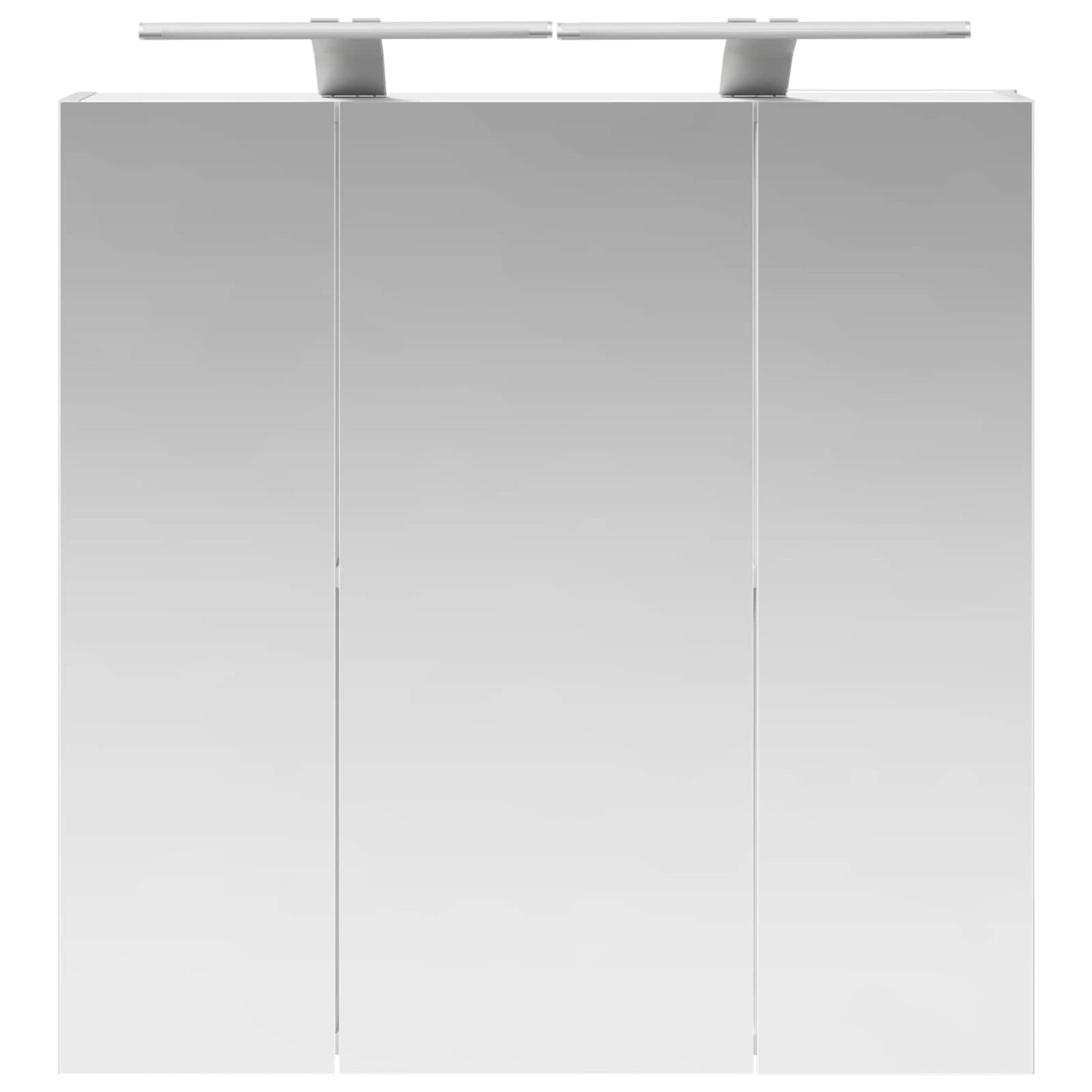 vidaXL Bathroom Mirror Cabinet White 70 x 14.5 x 70 cm Engineered wood