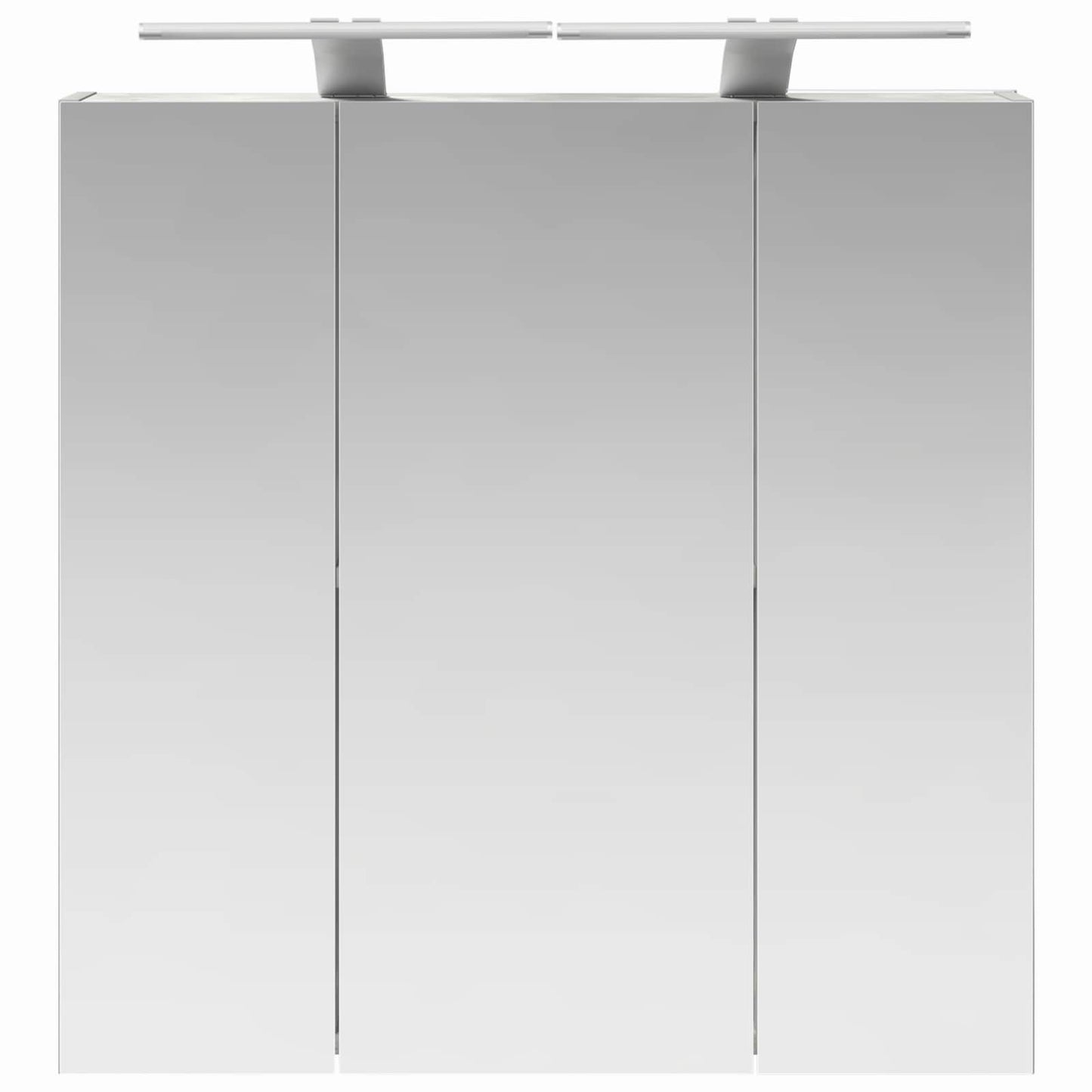 vidaXL Bathroom Mirror Cabinet Concrete Grey 70 x 14.5 x 70 cm