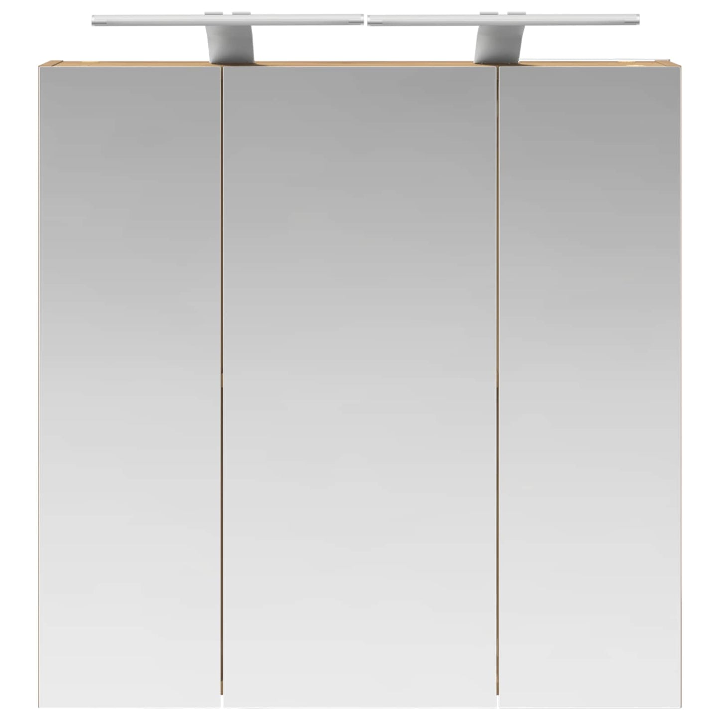 vidaXL Bathroom Mirror Cabinet Artisian Oak 70 x 14.5 x 70 cm