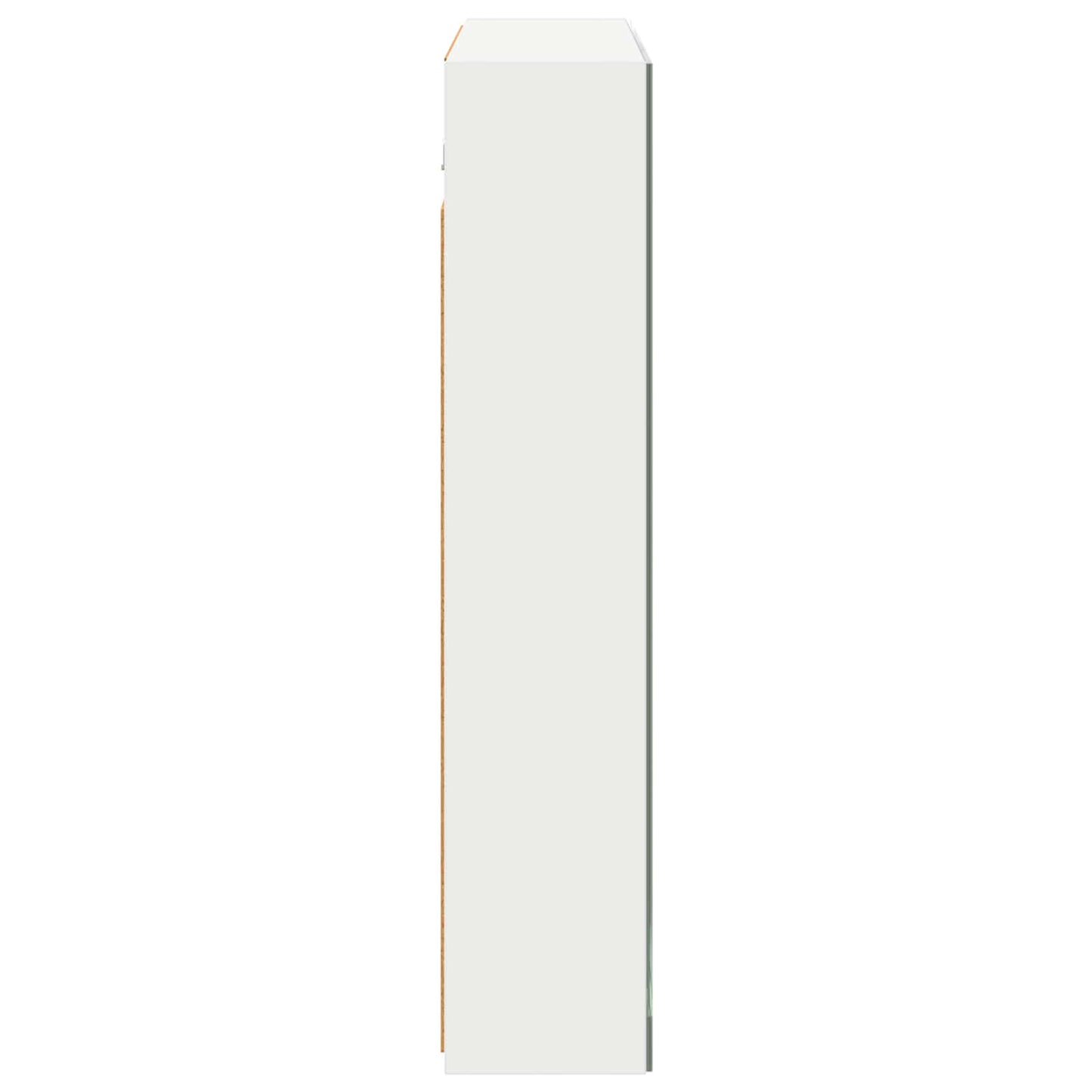 vidaXL Bathroom Mirror Cabinet White 80 x 14.5 x 70 cm Engineered wood