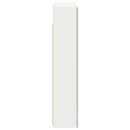 vidaXL Bathroom Mirror Cabinet White 80 x 14.5 x 70 cm Engineered wood