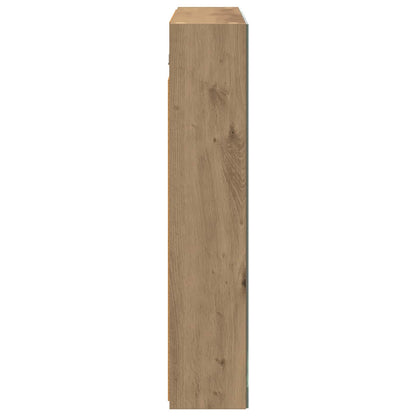 vidaXL Bathroom Mirror Cabinet Artisian Oak 80 x 14.5 x 70 cm