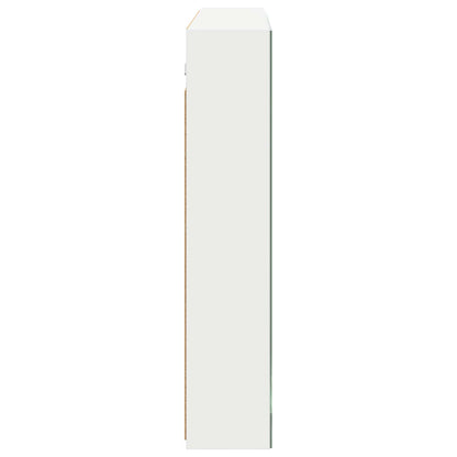 vidaXL Bathroom Mirror Cabinet with Shelf White 100 x 14.5 x 70 cm