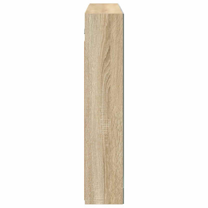 vidaXL Bathroom Mirror Cabinet with Door Sonoma Oak 100 x 14.5 x 70 cm