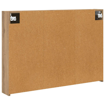 vidaXL Bathroom Mirror Cabinet Artisian Oak 100 x 14.5 x 70 cm