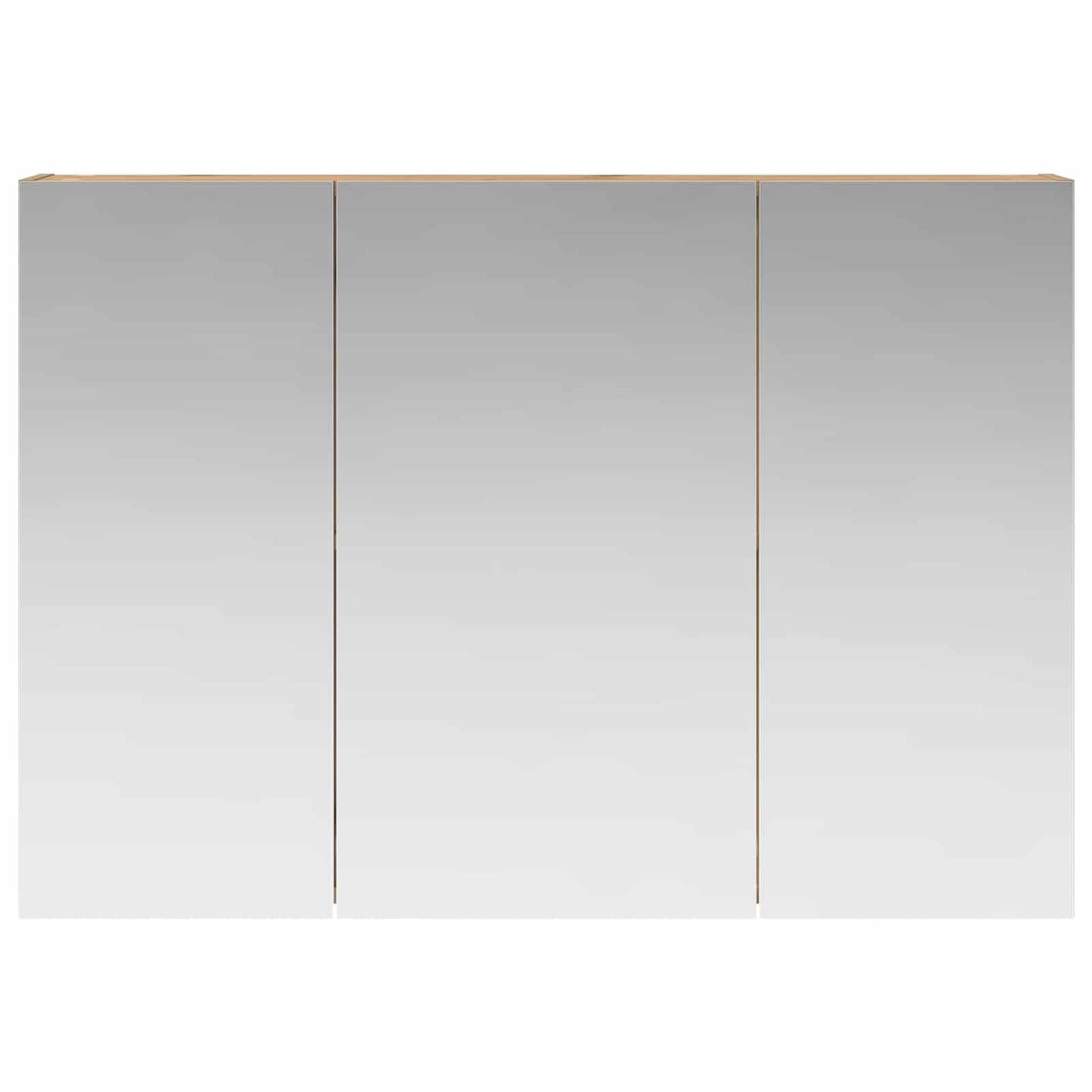vidaXL Bathroom Mirror Cabinet Artisian Oak 100 x 14.5 x 70 cm