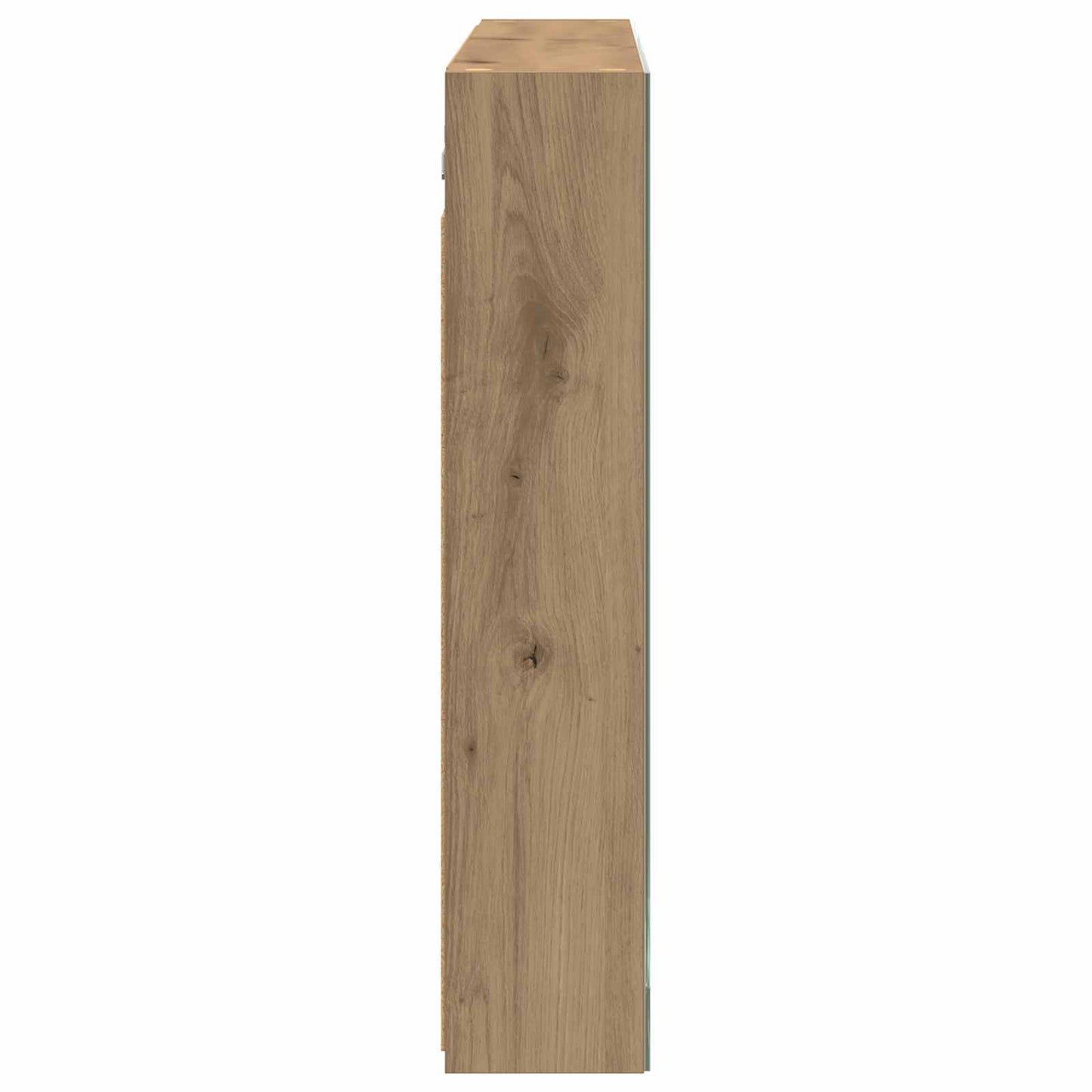 vidaXL Bathroom Mirror Cabinet Artisian Oak 100 x 14.5 x 70 cm