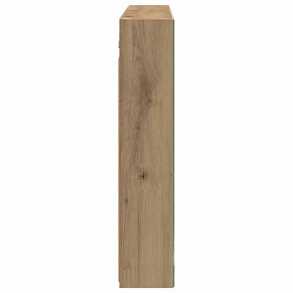 vidaXL Bathroom Mirror Cabinet Artisian Oak 100 x 14.5 x 70 cm