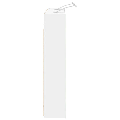 vidaXL Bathroom Mirror Cabinet with Shelf White 100 x 14.5 x 70 cm