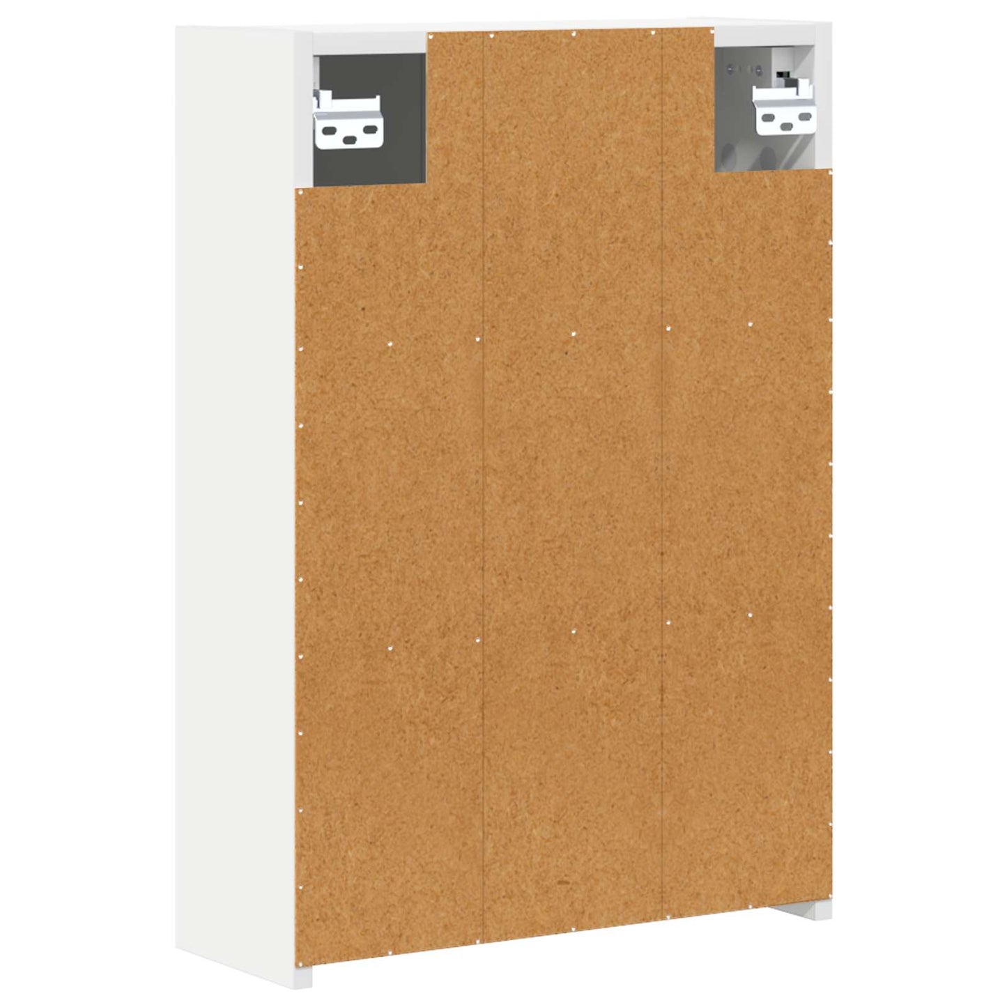 vidaXL Bathroom Mirror Cabinet White 43 x 16 x 62.5 cm Engineered wood