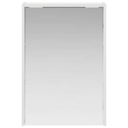 vidaXL Bathroom Mirror Cabinet White 43 x 16 x 62.5 cm Engineered wood