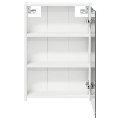 vidaXL Bathroom Mirror Cabinet White 43 x 16 x 62.5 cm Engineered wood