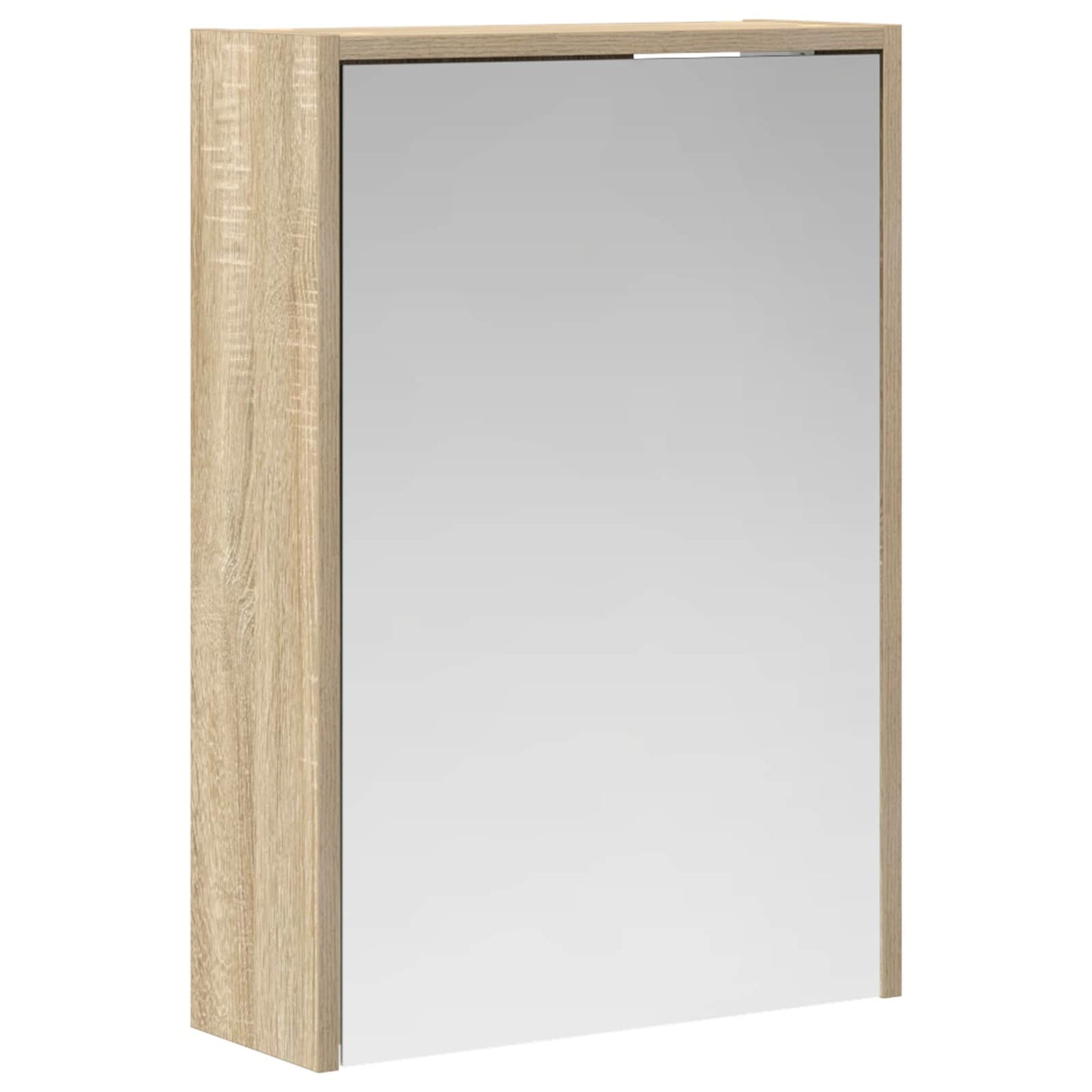 vidaXL Bathroom Mirror Cabinet with Shelf Sonoma Oak 43 x 16 x 62.5 cm