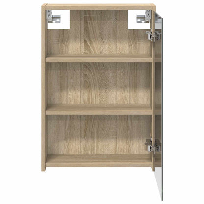 vidaXL Bathroom Mirror Cabinet with Shelf Sonoma Oak 43 x 16 x 62.5 cm