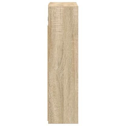 vidaXL Bathroom Mirror Cabinet with Shelf Sonoma Oak 43 x 16 x 62.5 cm