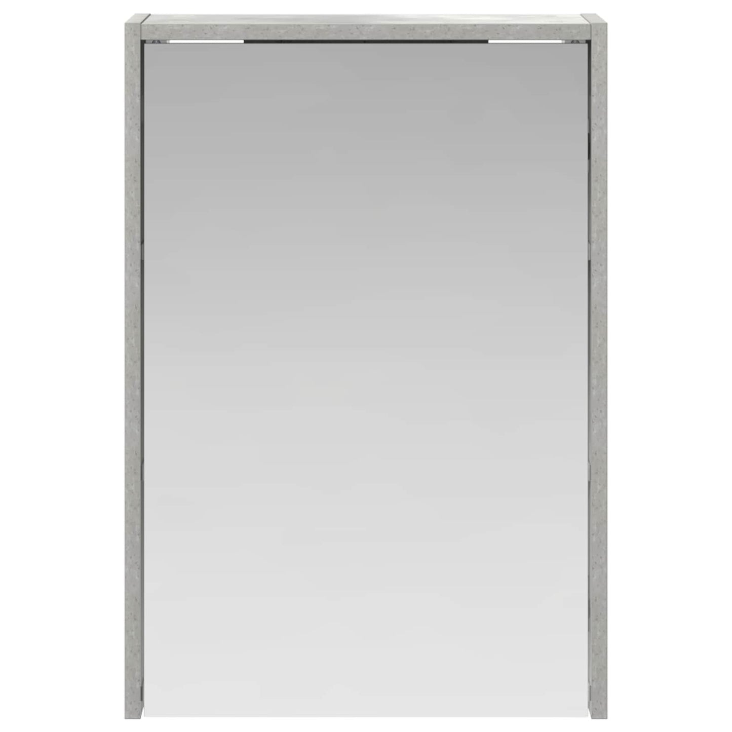 vidaXL Bathroom Mirror Cabinet Concrete Grey 43 x 16 x 62.5 cm