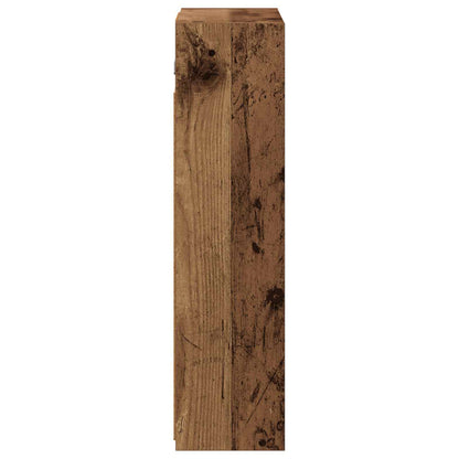 vidaXL Bathroom Mirror Cabinet with Shelf Old Wood 43 x 16 x 62.5 cm