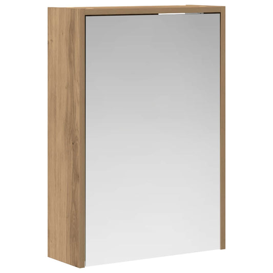 vidaXL Bathroom Mirror Cabinet Artisian Oak 43 x 16 x 62.5 cm