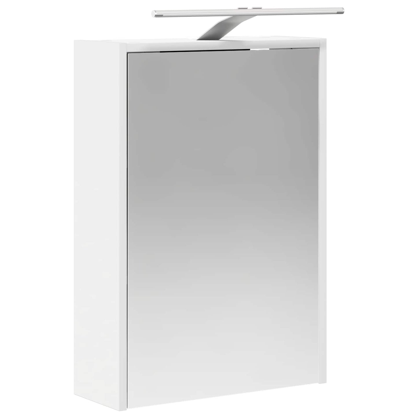 vidaXL Bathroom Mirror Cabinet White 43 x 16 x 62.5 cm Engineered wood