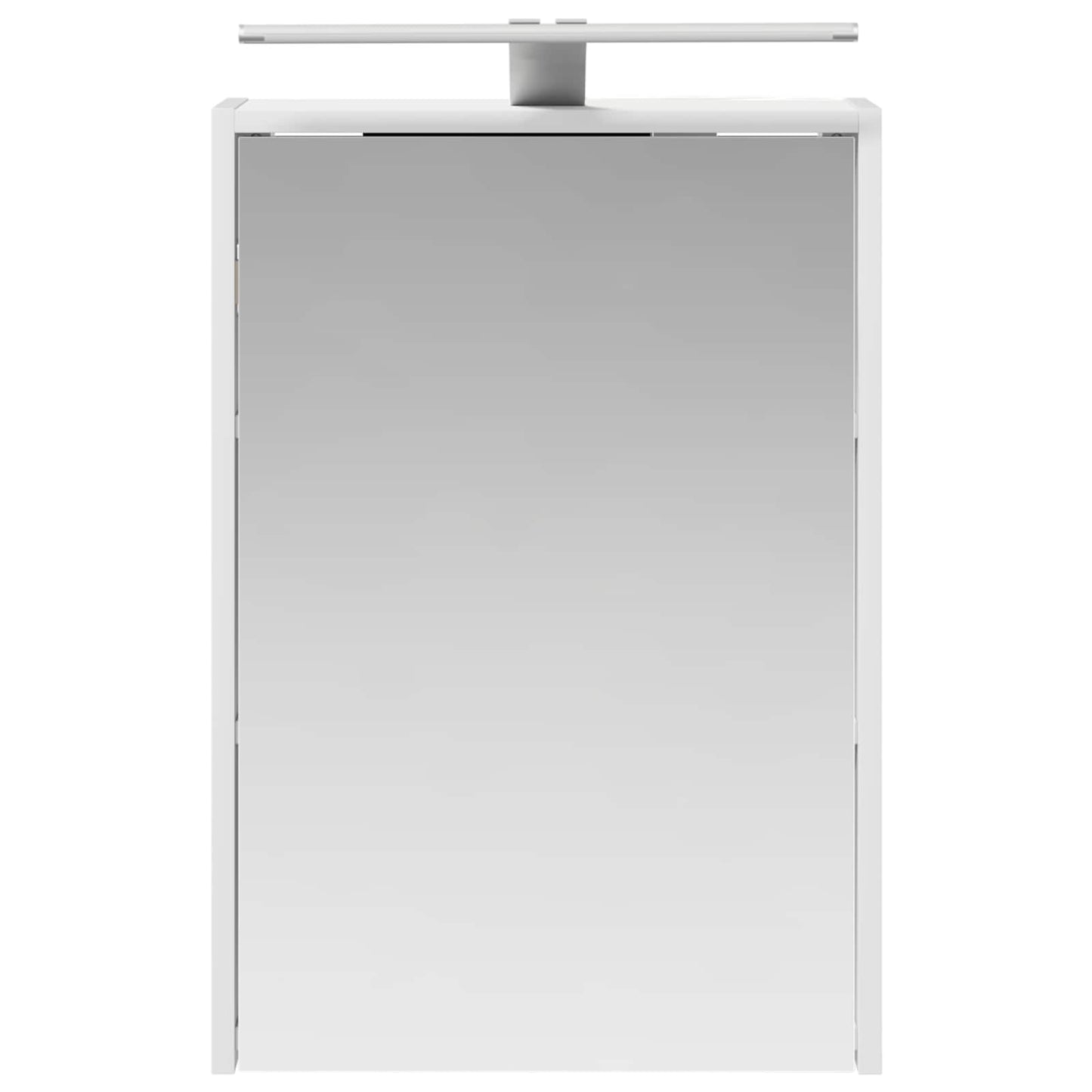 vidaXL Bathroom Mirror Cabinet White 43 x 16 x 62.5 cm Engineered wood