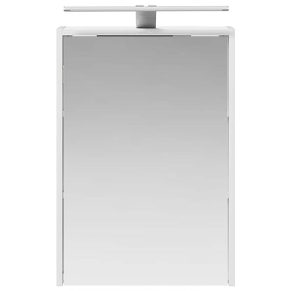 vidaXL Bathroom Mirror Cabinet White 43 x 16 x 62.5 cm Engineered wood