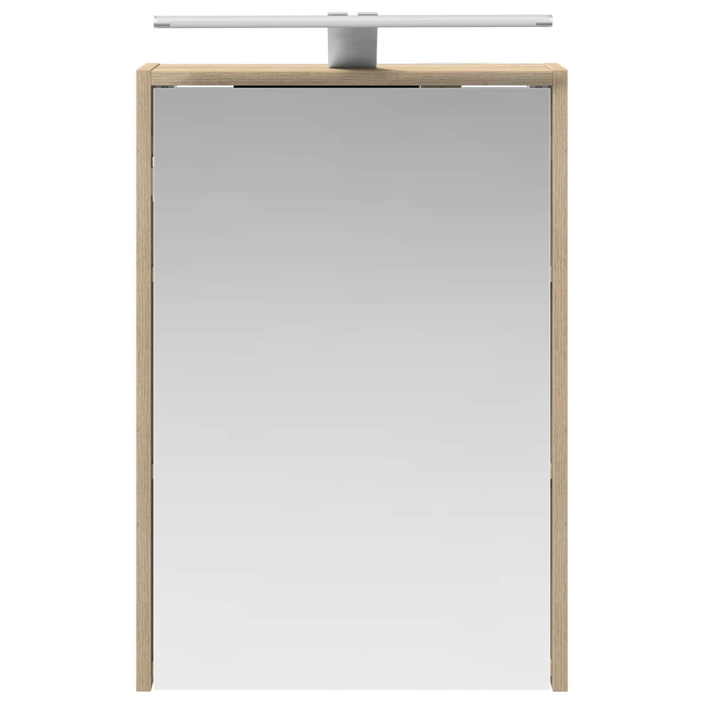vidaXL Bathroom Mirror Cabinet with Shelf Sonoma Oak 43 x 16 x 62.5 cm