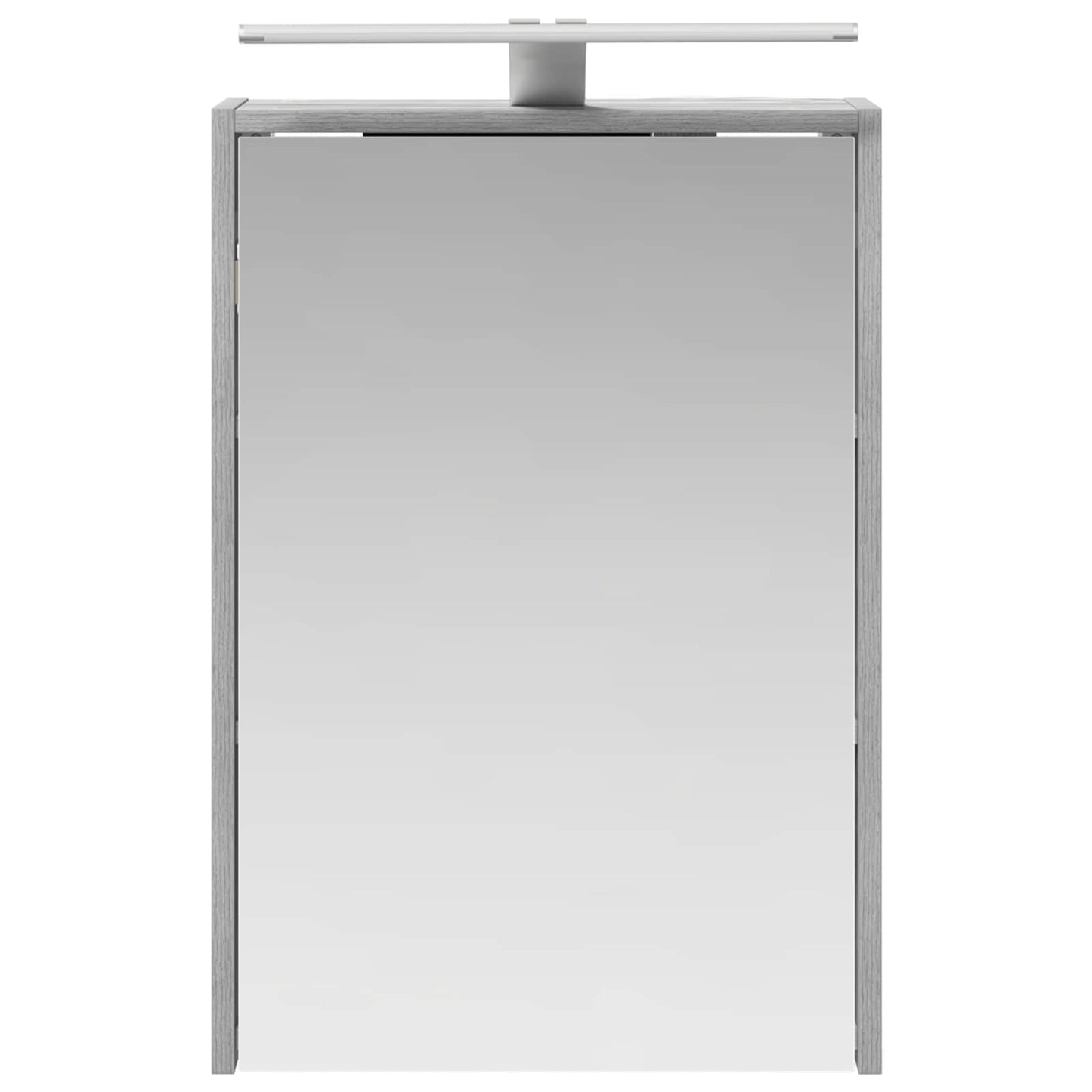 vidaXL Bathroom Mirror Cabinet with Door Grey Sonoma 43 x 16 x 62.5 cm
