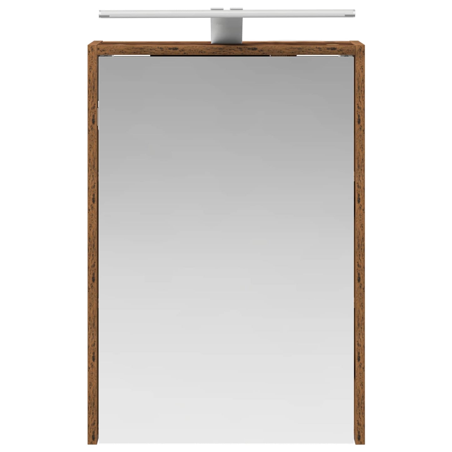 vidaXL Bathroom Mirror Cabinet with Shelf Old Wood 43 x 16 x 62.5 cm
