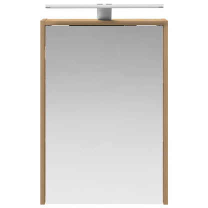 vidaXL Bathroom Mirror Cabinet Artisian Oak 43 x 16 x 62.5 cm