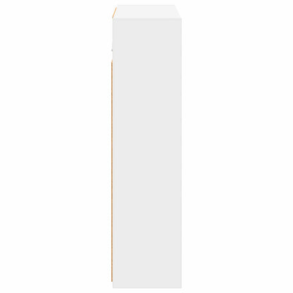 vidaXL Bathroom Mirror Cabinet White 63.5 x 16 x 62.5 cm