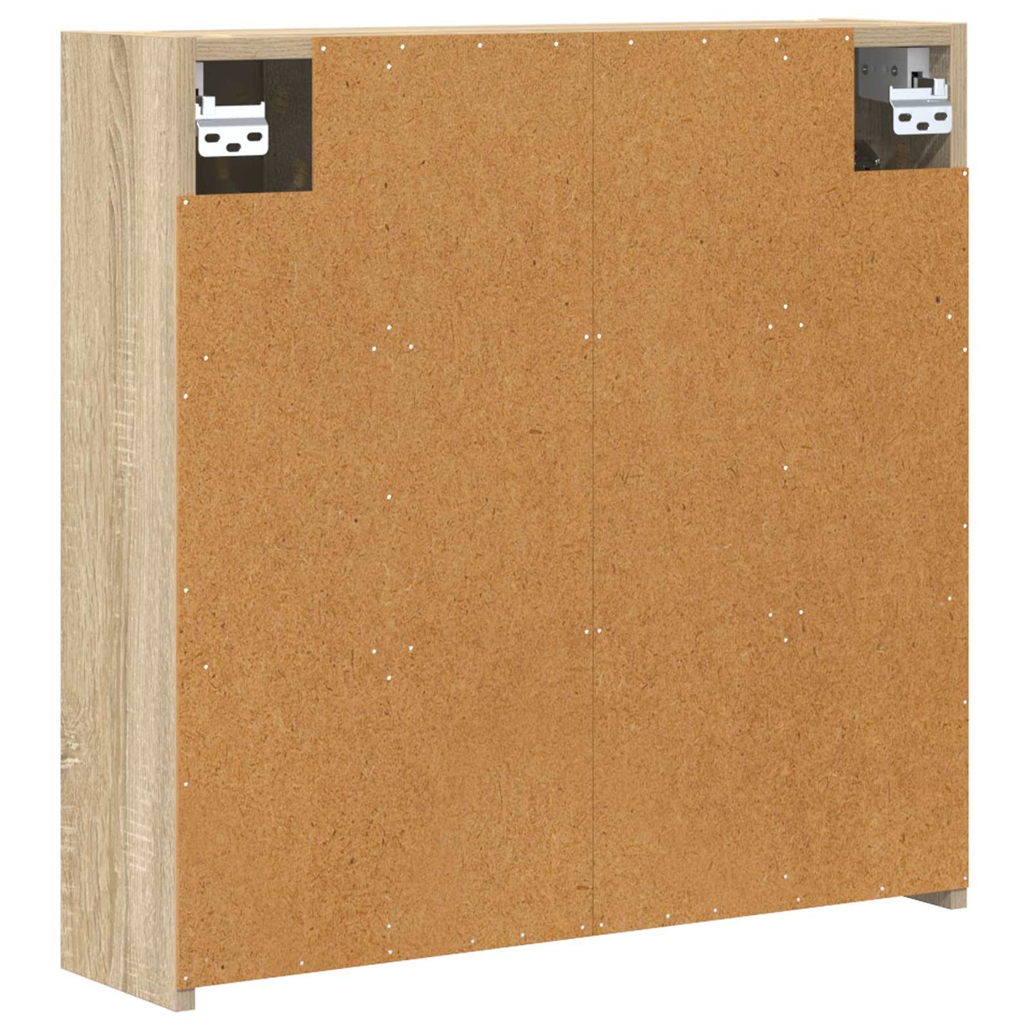 vidaXL Bathroom Mirror Cabinet Sonoma Oak 63.5 x 16 x 62.5 cm