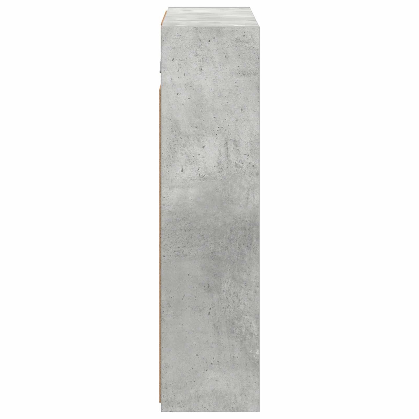 vidaXL Bathroom Mirror Cabinet Concrete Grey 63.5 x 16 x 62.5 cm