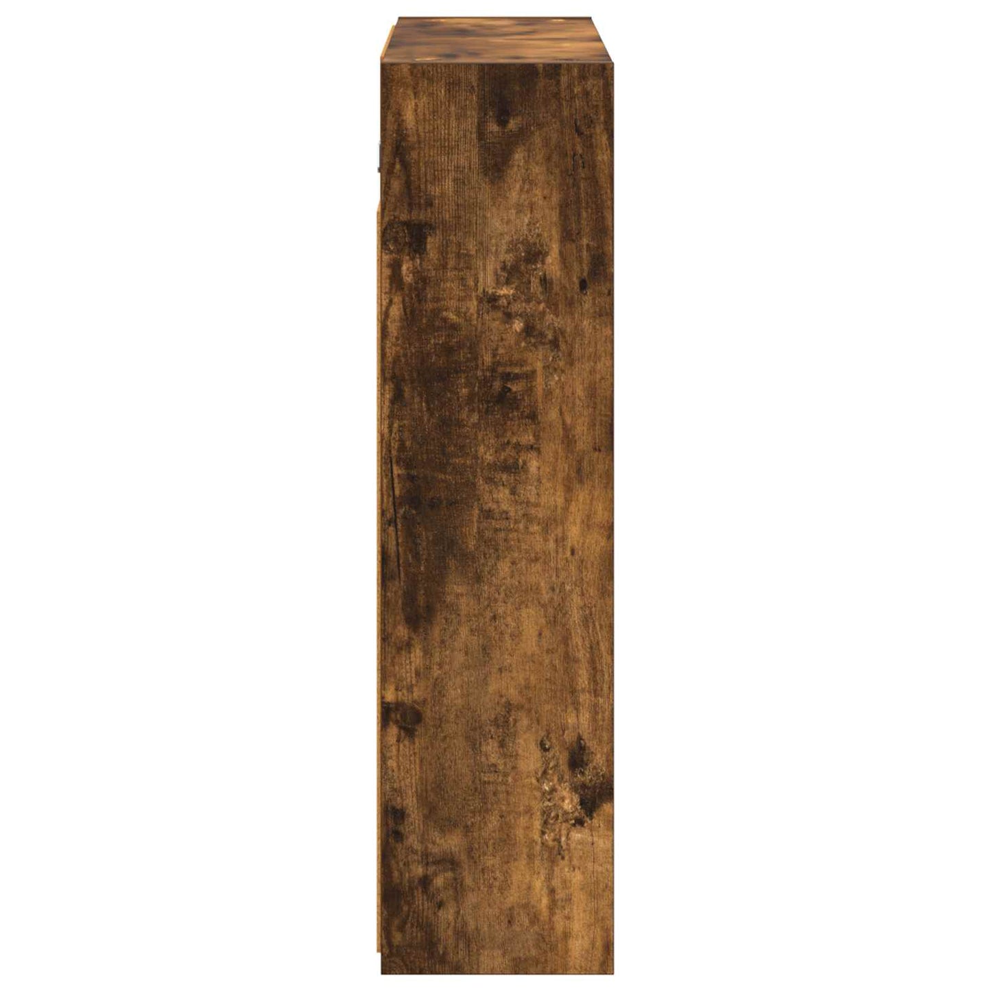 vidaXL Bathroom Mirror Cabinet Smoked Oak 63.5 x 16 x 62.5 cm