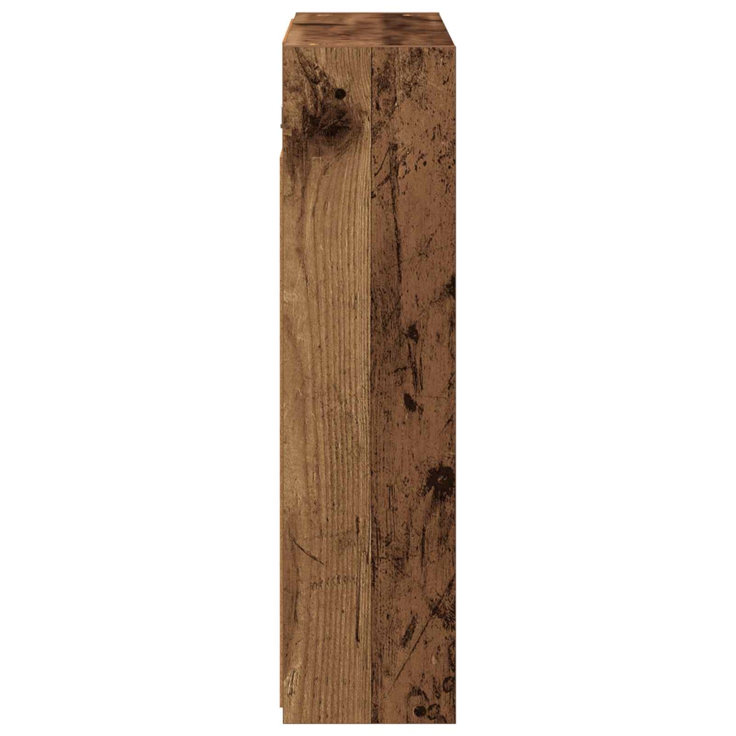 vidaXL Bathroom Mirror Cabinet Old Wood 63.5 x 16 x 62.5 cm